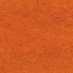 DLW Gerfloor Marmorette Linoleum 0117 Mandarin Orange